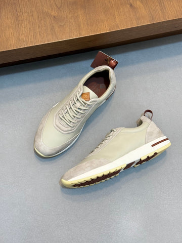 Tênis Loro Piana 360 LP Flexy Walk | Cinza Gelo