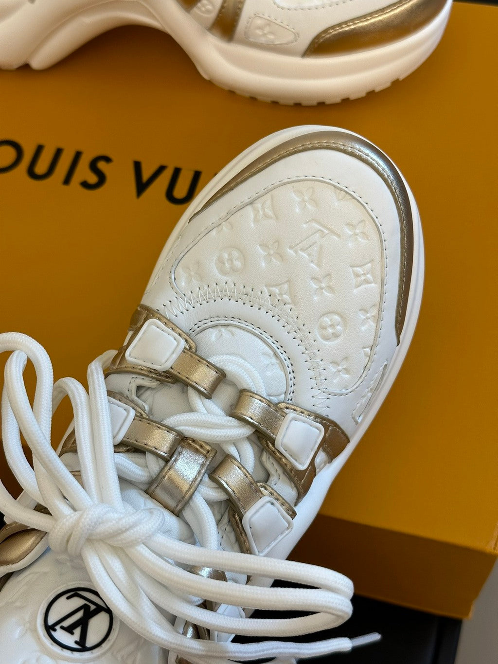 Tênis Platform Chunky Branco Solado Triplo