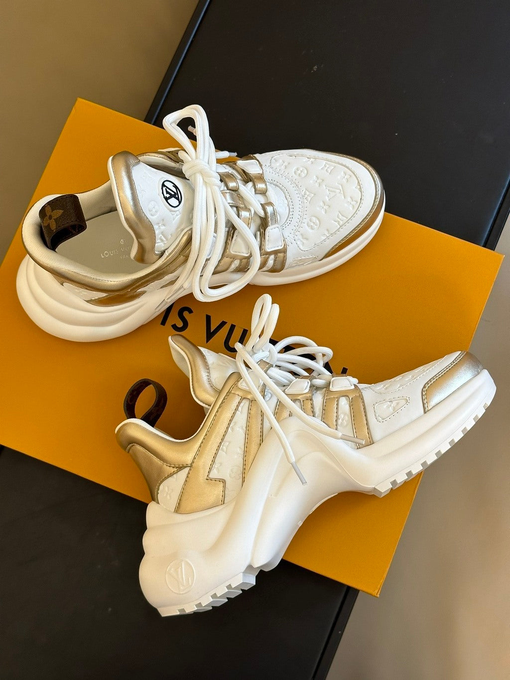 Tênis Platform Chunky Branco Solado Triplo