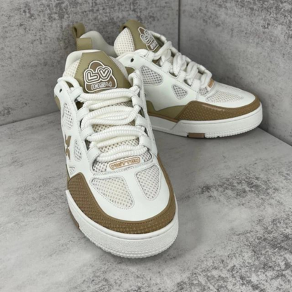 Tênis Skate Casual Couro