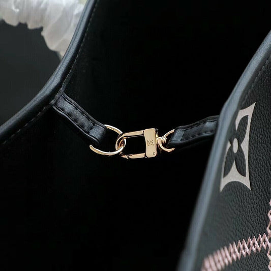 Lv Neverfull MM Monogram Empriente Black