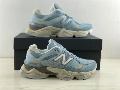Tênis Runner Malha Azul Claro Detalhe Cinza