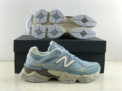 Tênis Runner Malha Azul Claro Detalhe Cinza
