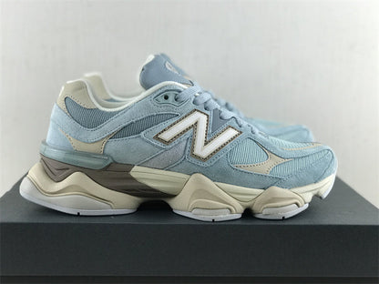 Tênis Runner Malha Azul Claro Detalhe Cinza