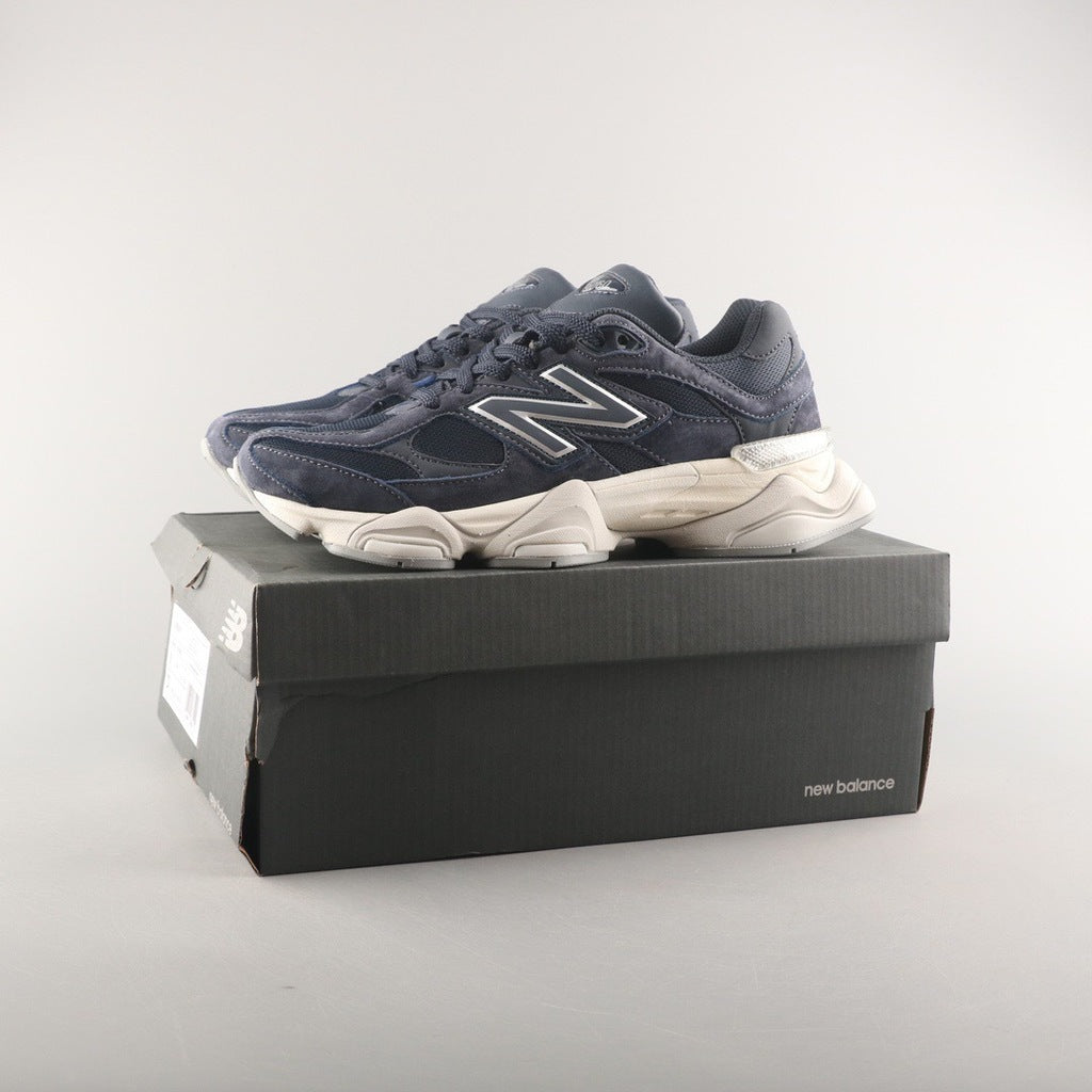 Tênis Runner Malha Branco Azul Cinza