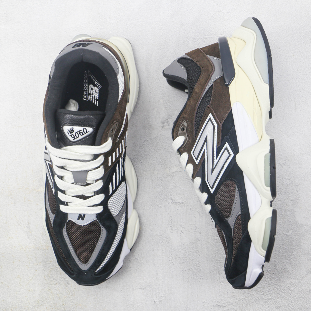 Tênis Runner Couro Marrom Detalhe Preto
