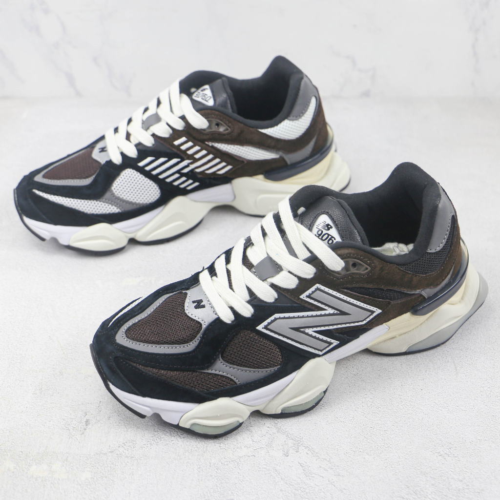 Tênis Runner Couro Marrom Detalhe Preto