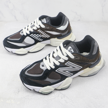 Tênis Runner Couro Marrom Detalhe Preto
