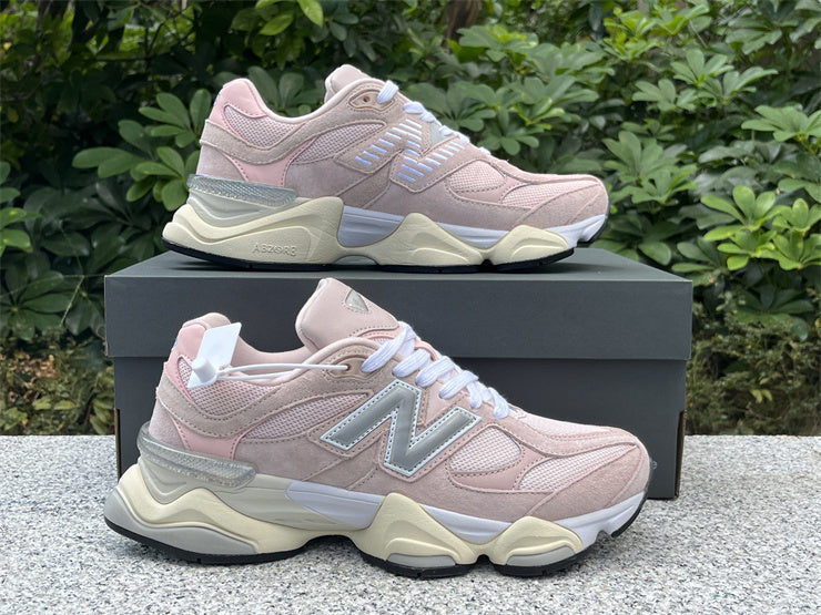 Tênis Runner Malha Crystal Pink Detalhe Cinza