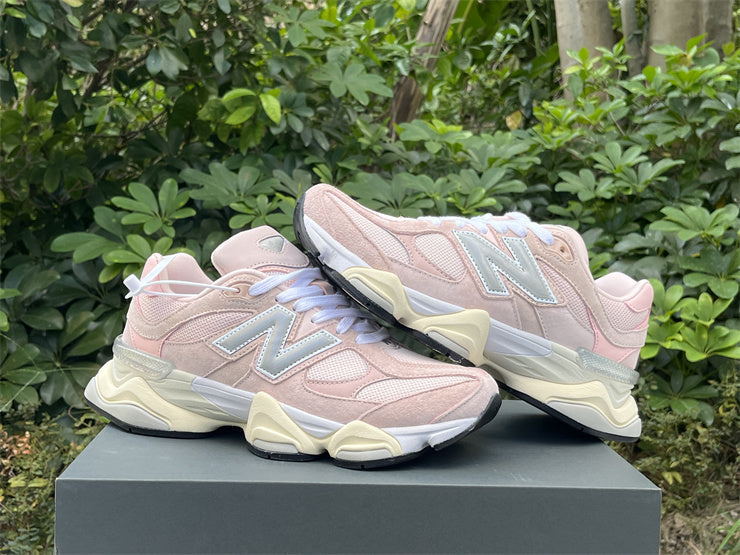 Tênis Runner Malha Crystal Pink Detalhe Cinza