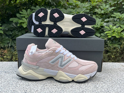Tênis Runner Malha Crystal Pink Detalhe Cinza