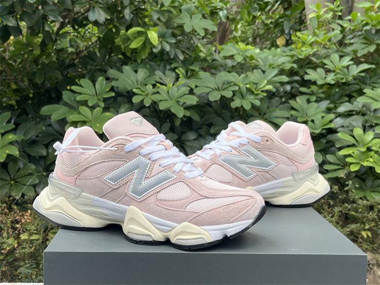 Tênis Runner Malha Crystal Pink Detalhe Cinza