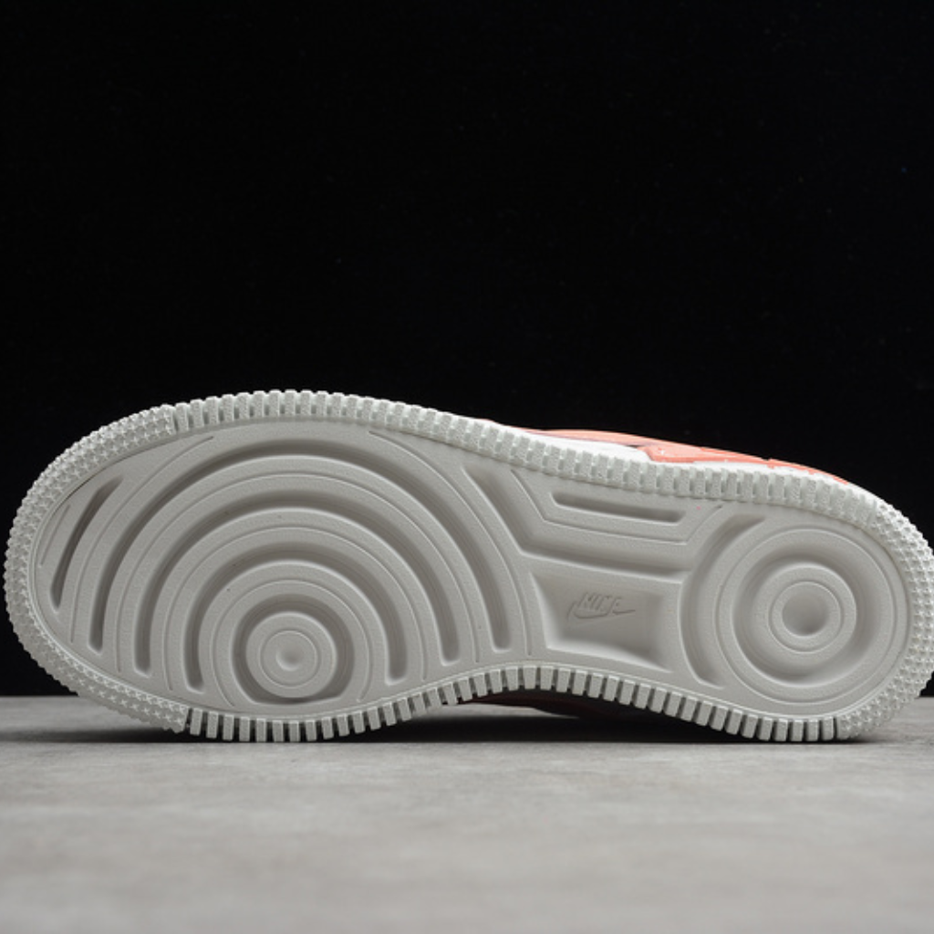 Tênis Cano Baixo Couro Branco Detalhe Rosa Coral