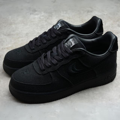 Tênis Cano Baixo Couro Preto