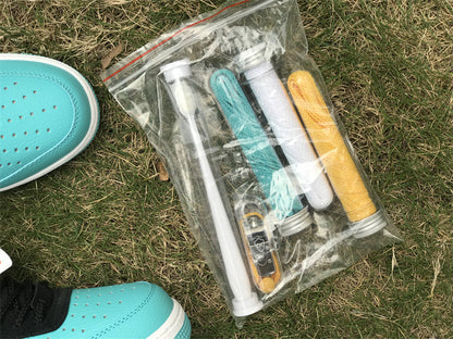 Tênis Couro Cano Baixo Azul Tiffany Detalhes Dourados