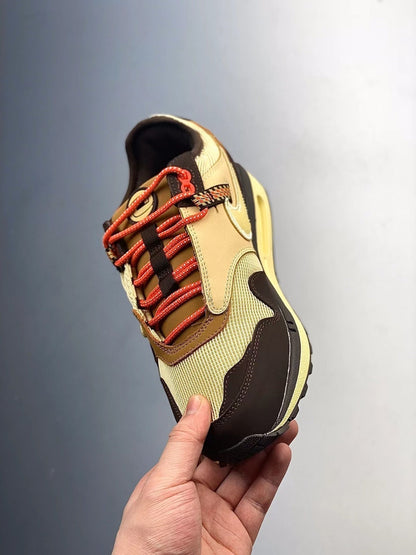 Tênis Runner Malha Marrom