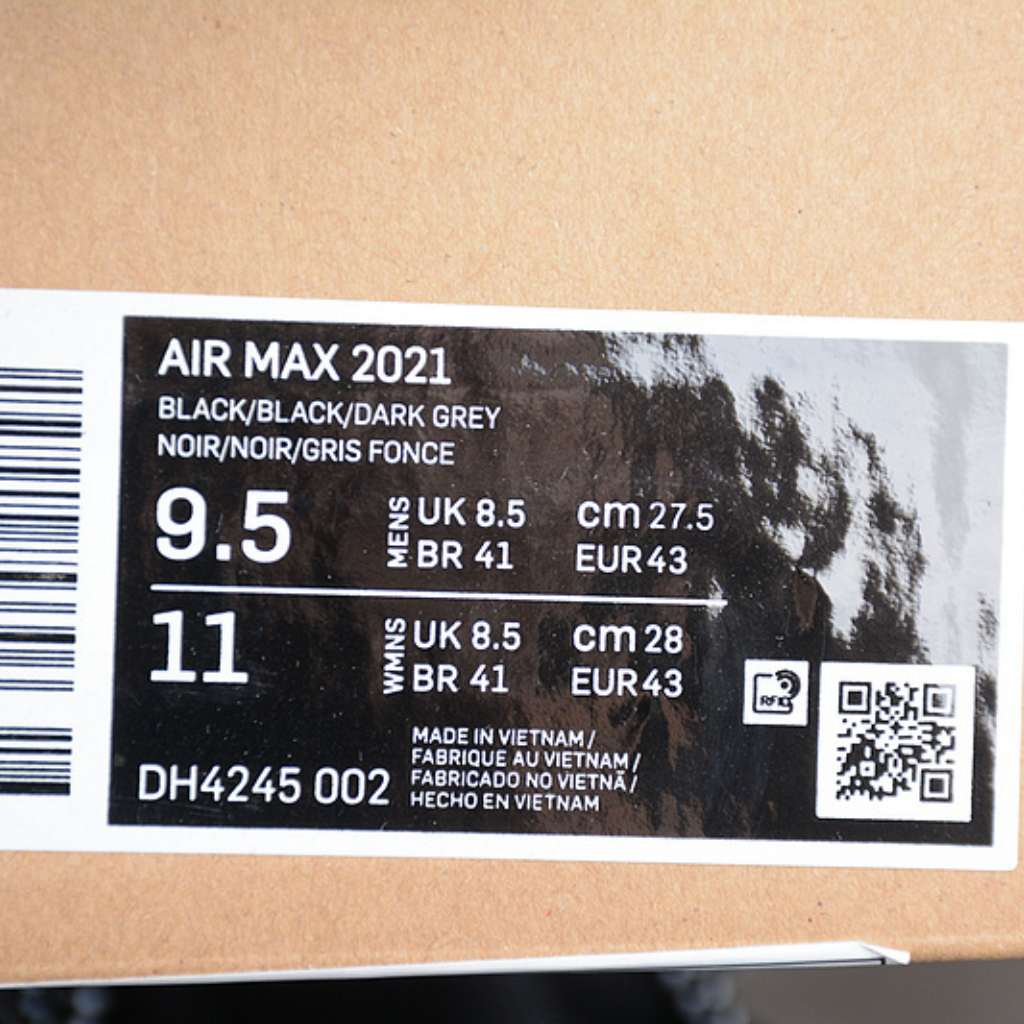Tênis Runner Malha Preto Solado Air