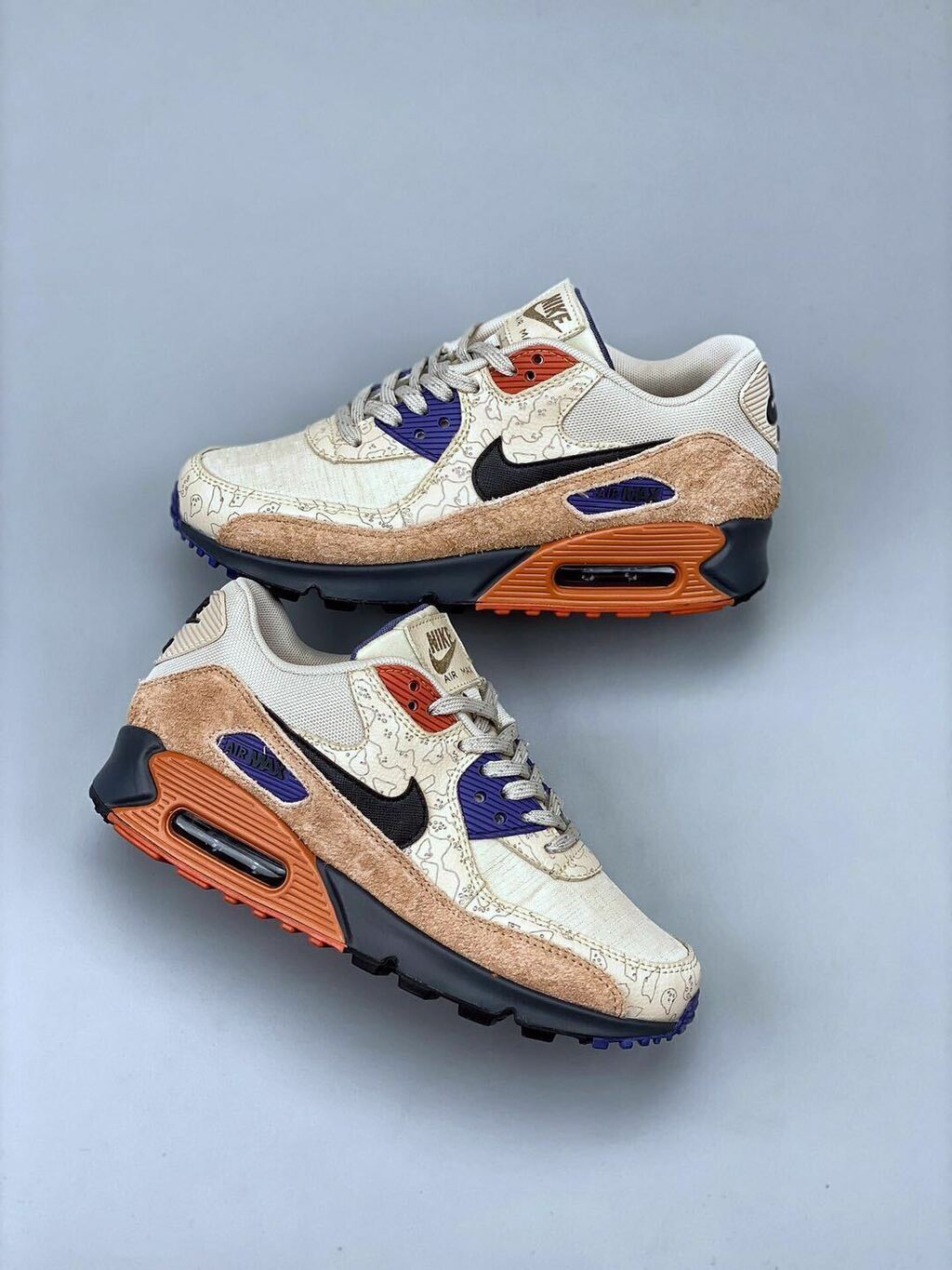 Tênis Runner Camurça Padrão Camuflagem