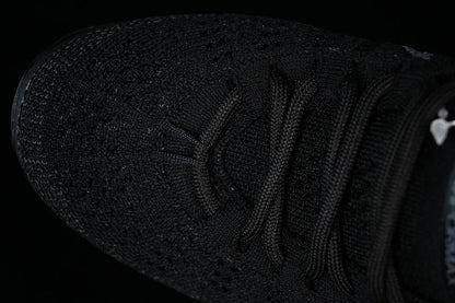 Tênis Runner Malha Flyknit Preto Cinza Antracite