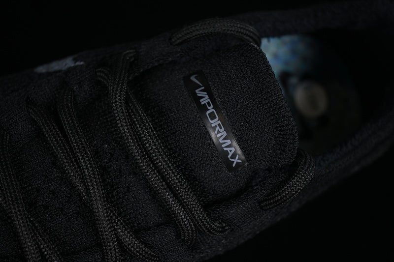 Tênis Runner Malha Flyknit Preto Cinza Antracite