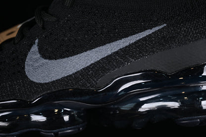 Tênis Runner Malha Flyknit Preto Cinza Antracite