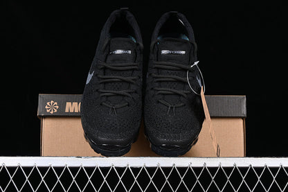 Tênis Runner Malha Flyknit Preto Cinza Antracite