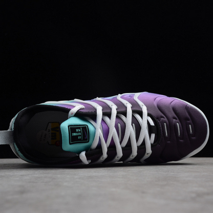 Tênis Runner Malha Branco Roxo Intenso Solado Air