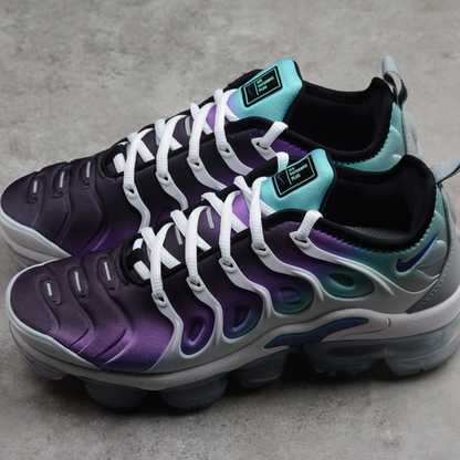 Tênis Runner Malha Branco Roxo Intenso Solado Air