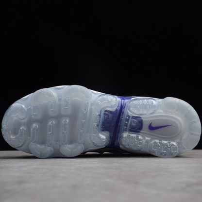 Tênis Runner Malha Branco Roxo Intenso Solado Air