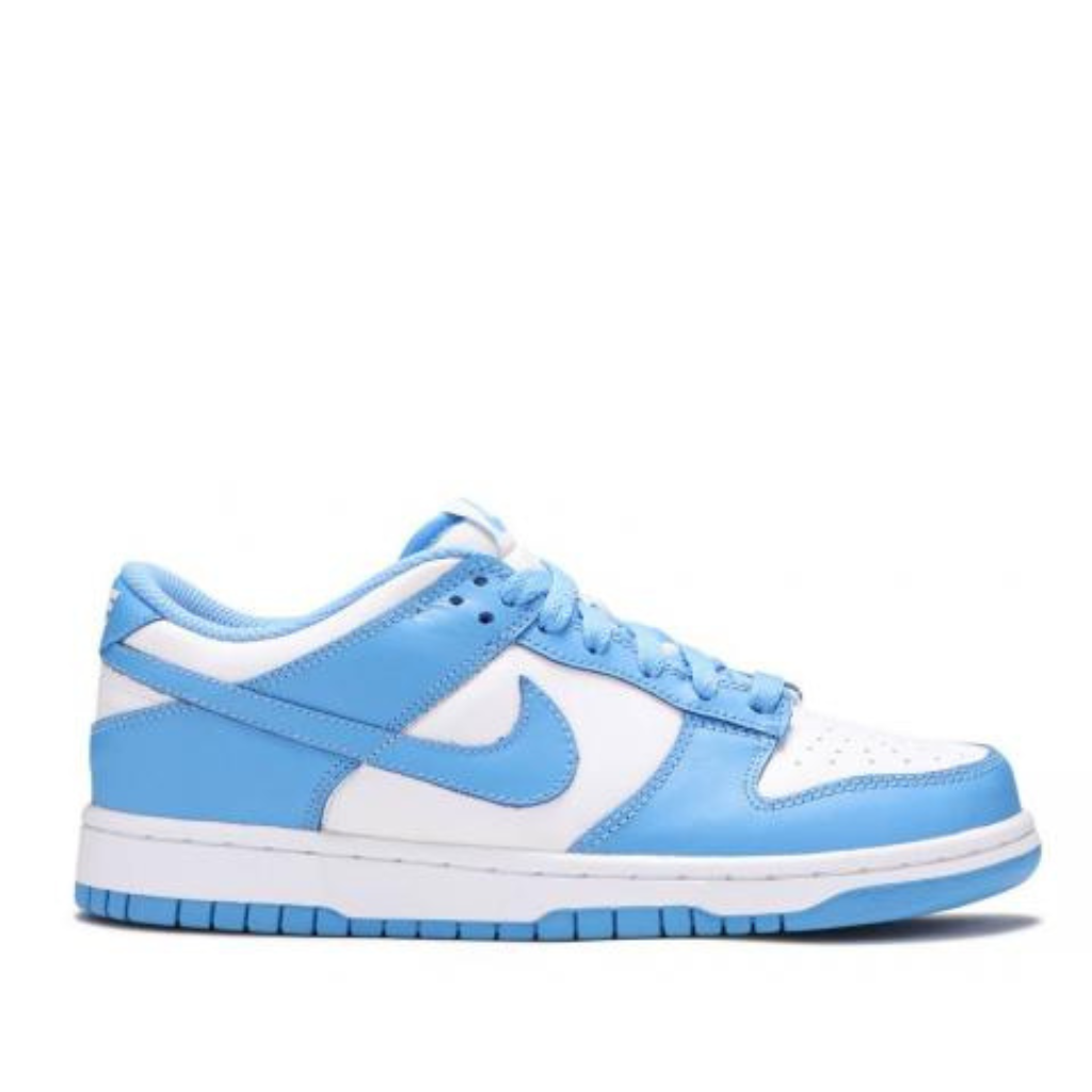 Tênis Cano Baixo Couro Branco com Detalhe Azul