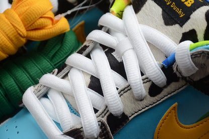 Tênis Cano Baixo Skate Solado Triplo Cores Multicoloridas