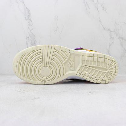 Tênis Cano Baixo Skate Couro Branco