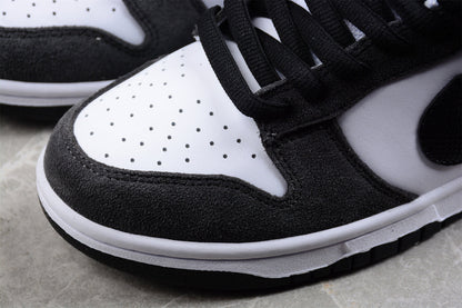 Tênis Skate Couro Cano Baixo Preto Branco
