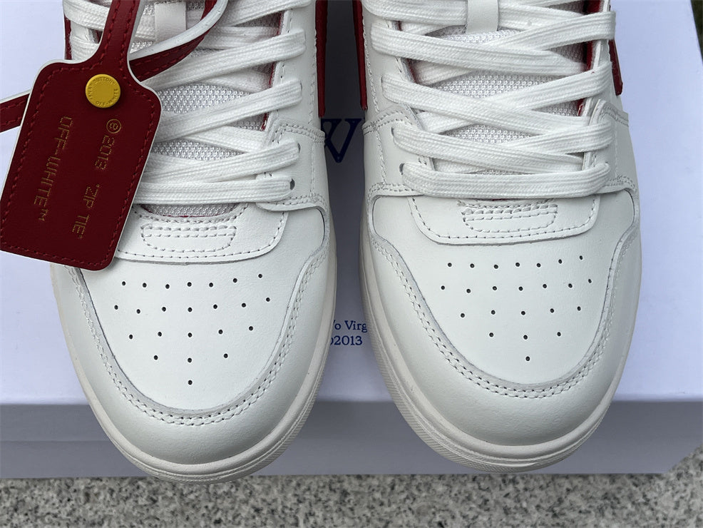 Tênis Cano Baixo Couro Branco Detalhe Minimalista