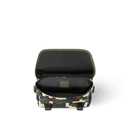 Bolsa Padrão Xadrez Camuflagem Logomania