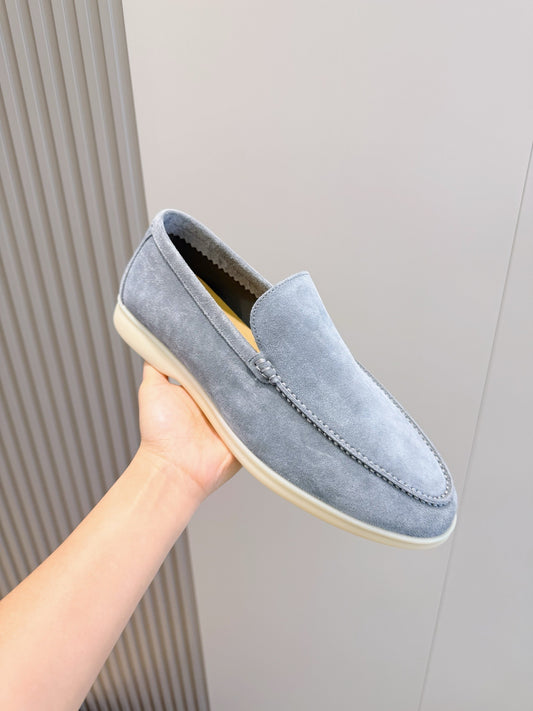 Loro Piana Summer Walk Masculino na cor Azul Claro, detalhe 4