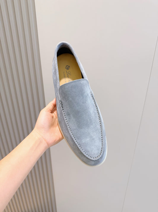 Loro Piana Summer Walk Masculino na cor Azul Claro, detalhe 5