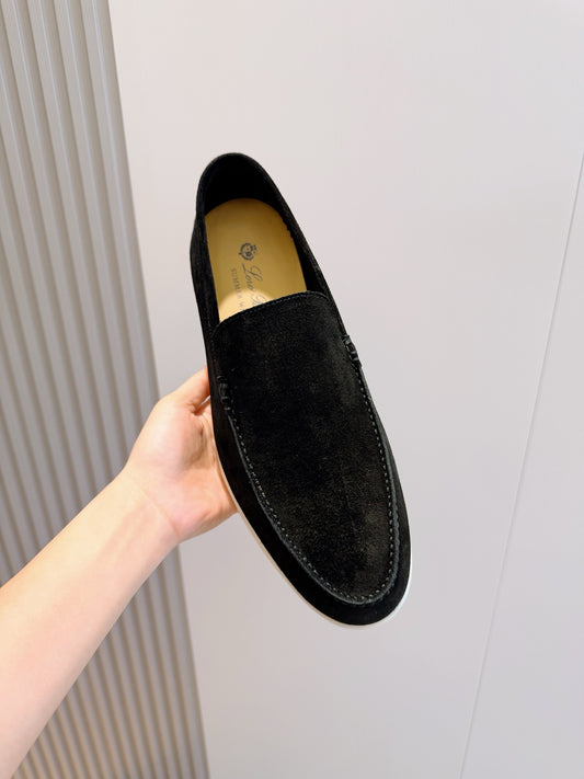 Loro Piana Summer Walk Masculino na cor Preto, detalhe 4