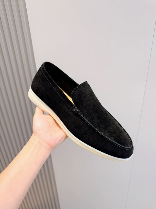 Loro Piana Summer Walk Masculino na cor Preto, detalhe 5