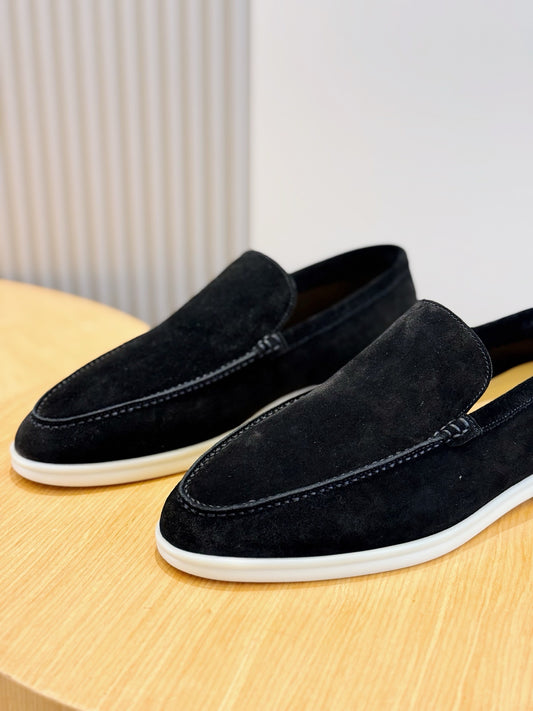 Loro Piana Summer Walk Masculino na cor Preto